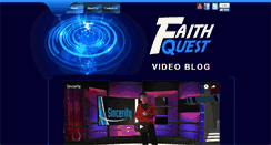 Desktop Screenshot of faithquest.tv
